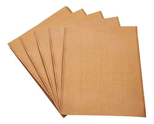 Image of Amtech S3850 Assorted Sandpaper Set, 30 Pieces and 4 Grades, Includes Course, Medium, Fine and Extra Fine Grit 230mm x 280mm