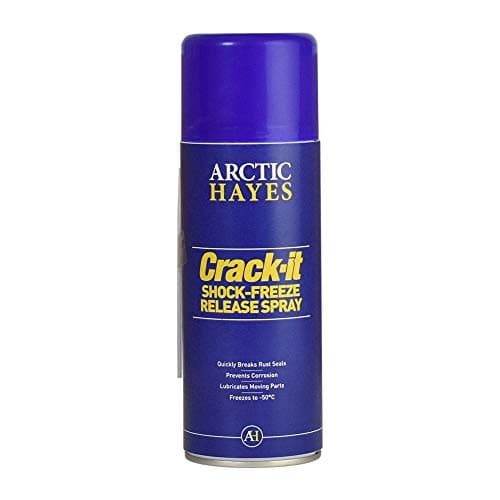 Image of Arctic Hayes Crack-It Shock Freeze Release Spray, Bio-Degradable, Fast-Action Lubricant, Breaks Apart Corroded Parts in Minutes (400ml)