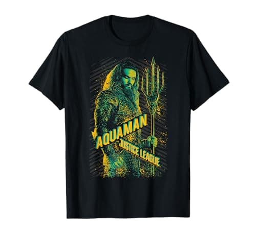 Image of Justice League Movie Aquaman T-Shirt