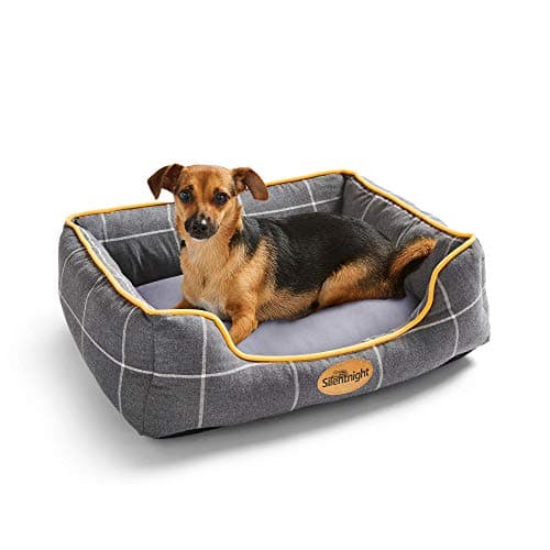 Image of Silentnight Impress Memory Foam Pet Bed - Vet Puppy Kitten Dog Cat Orthopaedic Pet Basket Cushion - Washable Blanket Dogs Cats Beds, Small