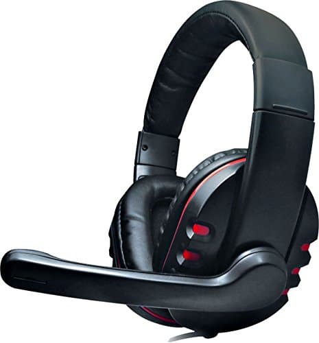 Image of Dynamode Nemesis Mx-878 Microphone Surround Headset Usb Headphone Black-red