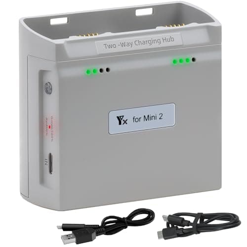 Image of LYONGTECH Multifunction Parallel Battery Charger with Storage Charge for DJI Mini 4K/2/2 SE,Mini SE Drone,Two-Way Charging Hub,Dual Batteries Accessories