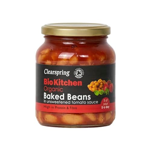 Image of Clearspring Bio Kitchen Organic Unsweetened Baked Beans, 350g