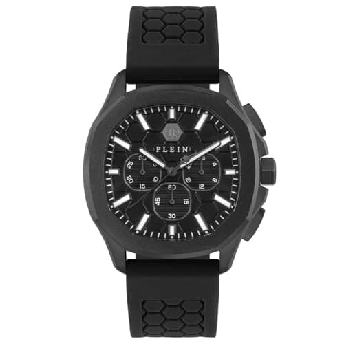 Image of Philipp Plein Men Chronograph Quartz Watch $keleton $pectre