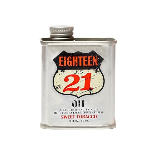 Image of Sweet Tobacco Beard Hair and Skin Oil by 18.21 Man Made for Men - 2 oz Oil
