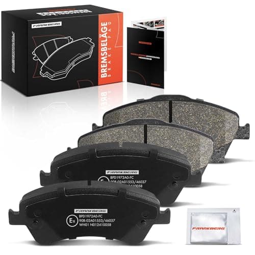 Image of Frankberg Brake Pad Set incl. 4x Pads Front Compatible with Verso R2 A.v.e.n.s.i.s Estate T27 A.u.r.i.s Estate E18 C.o.r.o.l.l.a Replace# 0446502280