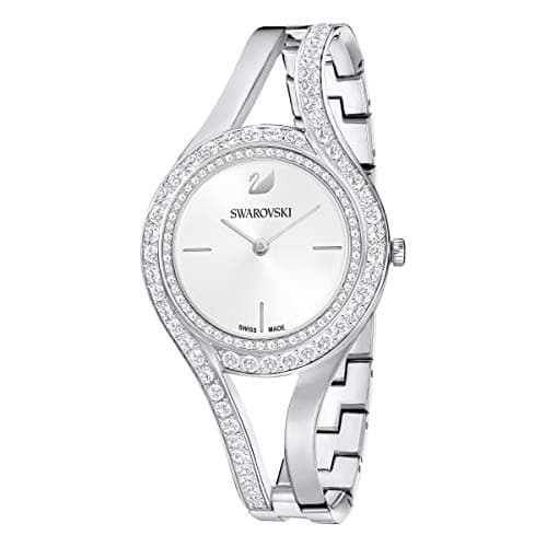 Image of Swarovski Eternal Watch, Metal Bracelet, Silver Tone, Stainless Steel