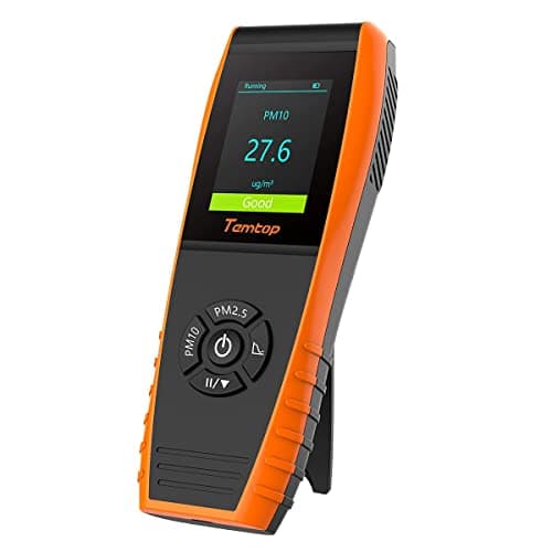 Image of Temtop Air Quality Detector, PM2.5 PM10 Particle Monitor Professional Laser Air Quality Sensor Meter Accurate Testing, P-600