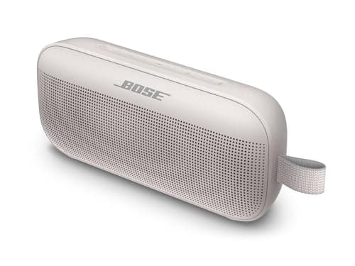 Image of Bose SoundLink Flex Bluetooth Portable Speaker, Wireless Waterproof Speaker for Outdoor Travel—White