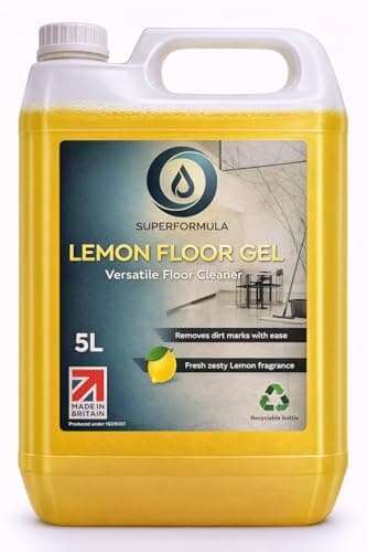 Image of Lemon Floor Gel 5L - Concentrated Fresh Lemon Floor Cleaner for All Hard Floors