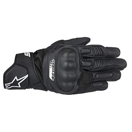 Image of Alpinestars SP-5 Motorcycle Leather Sports Gloves Gloves Black Size S/7