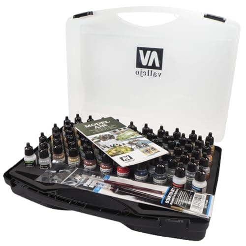 Image of Vallejo Model Air Basic Range Colour Box Set