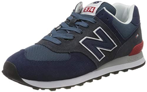 Image of New Balance Men's 574v2 Trainers, Blue Blue Eae, 8 UK