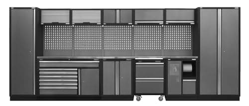 Image of Modular Storage System Combo - Stainless Steel Worktop