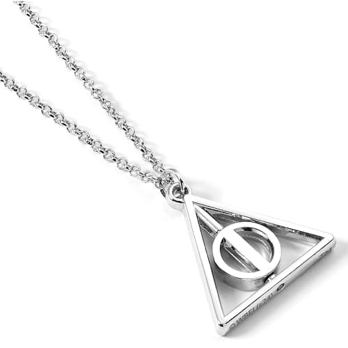 Image of The Carat Shop Harry Potter Deathly Hallows Spinning Necklace
