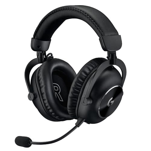 Image of Logitech G PRO X 2 LIGHTSPEED Wireless Gaming Headset, Detachable Boom Mic, 50mm Graphene Drivers, DTS: Headphone 2.0—7.1 Surround, Bluetooth/USB/3.5mm Aux, for PC, PS5, PS4, Nintendo Switch - Black