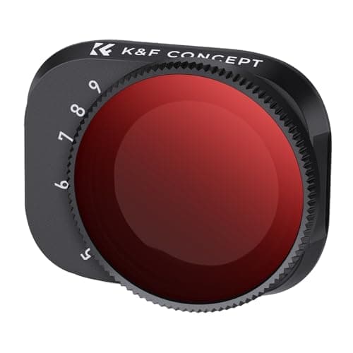 Image of K&F Concept Variable ND32- ND512 Filter Compatible with DJI Mini 3 Pro/Mini 3, Waterproof Neutral Density Filters for Drone
