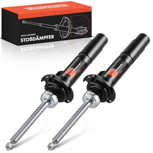 Image of Frankberg 2x Shock Absorber Strut Front Left Right 520mm Gas pressure Compatible with 1 Series F20 3 Series Touring F31 2 Cabriolet F23 Replace# 31316791541,31316791541