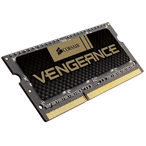 Image of Corsair Vengeance SODIMM 4GB (1x4GB) DDR3 1600MHz CL9 Memory for Laptop/Notebooks (Intel 2nd and 3rd Generation Intel Core i5 and i7 Processor Platforms Only) Black