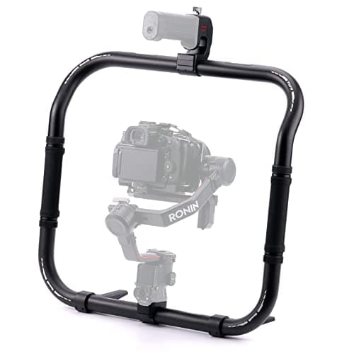 Image of Tilta Basic Ring Grip Plus Compatible with DJI Ronin RS3 Pro/ RS4/ RS4 Pro | Improved Stability, Movement & Flexibility | Aluminum Alloy | Multiple Power Options