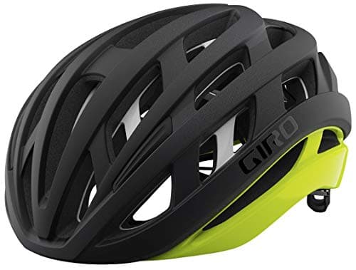 Image of GIRO Helios Spherical Men's Helmet, Matte Black Fade/Highlight Yellow, S