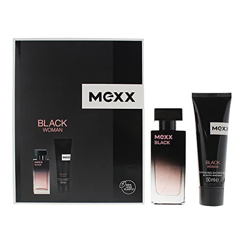 Image of Mexx Black Woman 2 Piece Gift Set: Eau De Toilette 30ml - Shower Gel 50ml