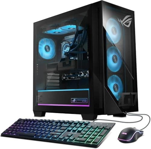 Image of ASUS ROG Strix G16CH Desktop 2TB SSD 192GB DDR5 RAM Win 11 Pro (Intel 13th Gen Core i9-13900KS Processor Turbo Boost to 6.00GHz, NVIDIA GeForce RTX 8GB GDDR6) Gaming PC Computer