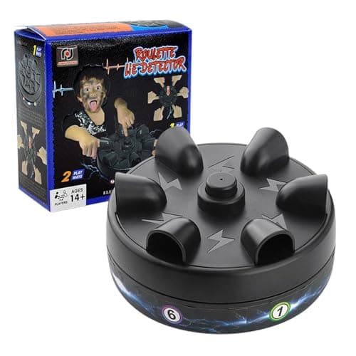 Image of Six-Finger Lies Detector, M-icro Electric Shock Lie De-tector, Electric Shock Roulette Game for 2-6 Palyers, Electric Finger Lie De-tector, True or Dare Novelty Game Toy, Decompressions Funny Toy