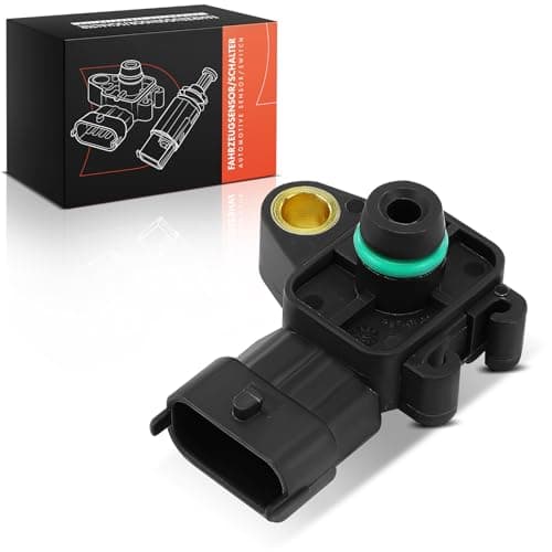 Image of Frankberg Intake Manifold Pressure Sensor with Sealing Ring 3-Pin Compatible with Insignia A G09 2.0L 2008-2017 Astra J GTC 2.0L 2012-2018 9-3 D75 D79 E79 YS3F 2.0L 2008-2015 Replace# 12643955