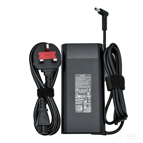 Image of 150W Laptop Charger Compatible with HP Zbook 15 16 17 15u 15v G3 G4 G5 G6 G7 G8 G9 ZBook Studio Firefly 15 G4 G5 G7 G8 G9 G10 G11 Pavilion Gaming 15 17 TPN-CA11 Power Adapter