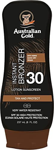 Image of Australian Gold - Sunscreen Lotion with Bronzer SPF 30 237 ml