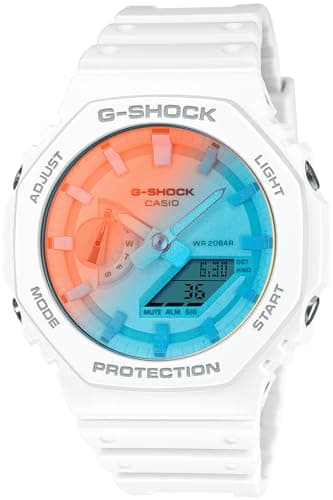 Image of Casio GA-2100TL-7AJF G-SHOCK BEACH TIME LAPSE Series JAPAN IMPORT 2024, White