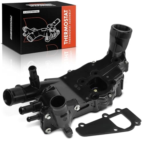 Image of Frankberg 9643211880 Coolant Thermostat Coolant Water Thermostat Coolant Water Controller Engine Cooling System Replace# 9643211880