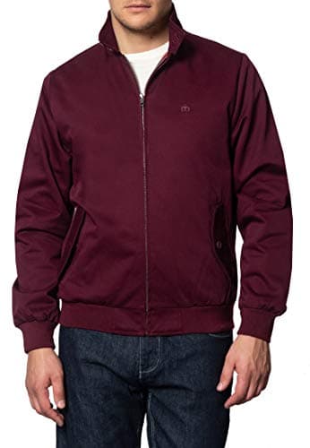 Image of Merc of London Men's Harrington Jacket - Red - Small
