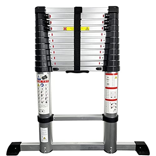 Image of Telescopic Extension Soft Close Extension Ladder 3.6m