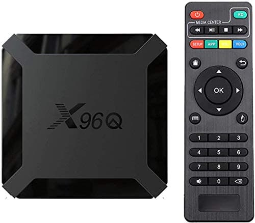 Image of Android 10.0 TV Box,X96 Mini 2021 Upgraded Version X96Q 2GB RAM 16GB ROM Smart TV Box Allwinner H313 Quad Core Support 4K 3D Set Top Box X96 Mini Wifi Home Media Player