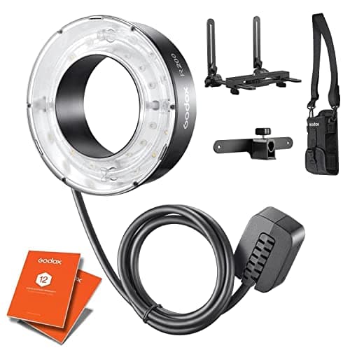Image of GODOX R200 Macro Ring Flash Head for AD200 AD200Pro Macro Speedlight Extension Head for AD200 Pro, 5800±200K 200Ws Strobe for Portrait, Macro, Medical, Dental + 12 Month Extended Warranty Card (3 Yrs)