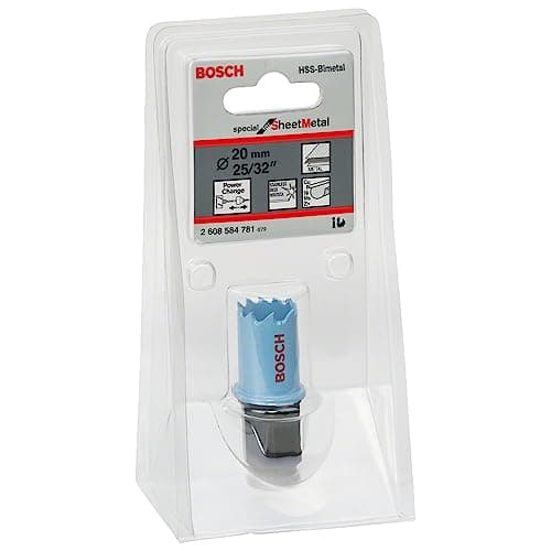 Image of Bosch Professional Hole Saw Special for Sheet Metal (for Stainless and Steel Sheets, Ø 20 mm, Accessories for Drills)