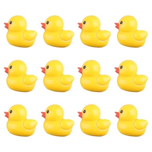 Image of 12pcs 3D Duck Cute Fridge Magnets, Cute Refrigerator Magnets, Cute Magnets for Whiteboard, Funny Strong Fridge Magnets for Board, Refrigerator, Locker, Kitchen, Office