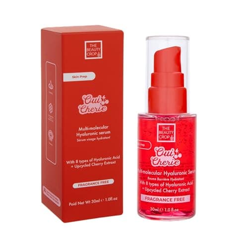 Image of The Beauty Crop Oui Cherie Hyaluronic Acid Serum - Multi-Molecular Hydrating, Vegan Friendly and Fragrance Free - 30ml