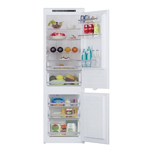 Image of Candy Integrated Fridge Freezer, E Rated, Total No Frost, 244L Total Capacity, White, 177x54x54.5cm - CBBMT18EK