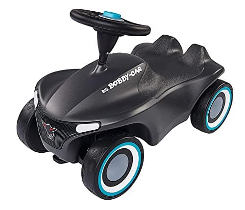 Image of Big Bobby Car Neo anthracite - sliding vehicle for indoor and outdoor, children's vehicle with whisper tires and two rims colors to swap, for children from 1 year