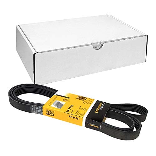 Image of Contitech 6PK2155 V-Ribbed Belt, Black