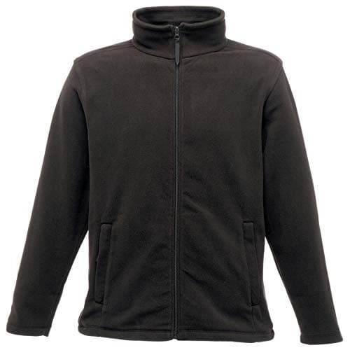 Image of Regatta Men's Full-zip Micro Fleece Jacket, Black, M UK