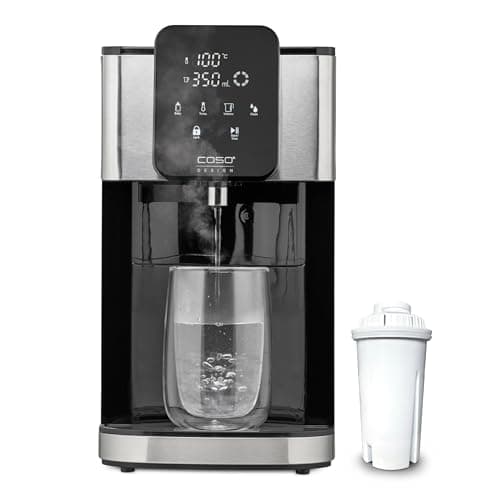 Image of CASO HW 1660 Turbo XL Hot Water Dispenser for Home | 4L Instant Hot Water Dispenser with Filter for Hot Drinks | One Cup Boiling Water Dispenser | Filtered Water Dispenser | Baby Formula Mode