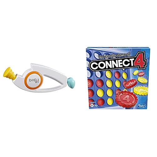 Image of Hasbro Gaming Bop It! Electronic Game for Kids Ages 8 and up & Classic Connect 4 Game, Various