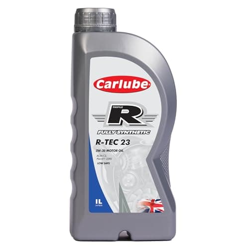Image of Carlube Triple R 5W-30 ACEA C2, API SP, PSA Fully Synthetic Engine Oil Petrol/Diesel Compatible R-TEC 23 1L