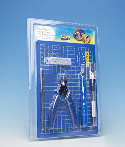 Image of Modelcraft Pro Plastic Modelling Tool Set
