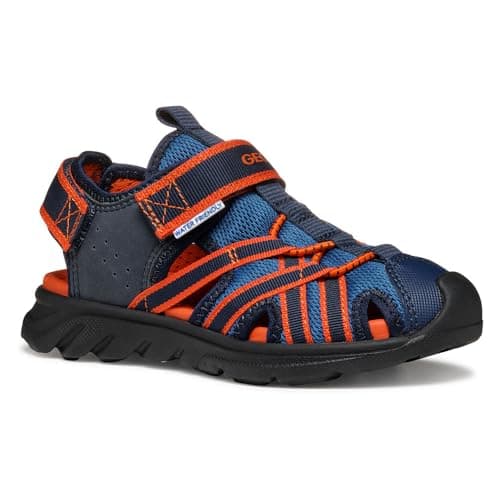 Image of Geox J SANDAL AIRADYUM BO, Boys’ Sandal, Navy/Red,