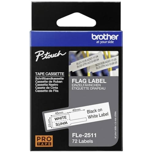 Image of Brother - White - 72 label(s) labels - for P-Touch PT-P950NW